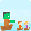 Blockminer Run لاعبين اثنين